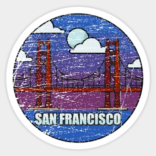 San Francisco USA Sticker